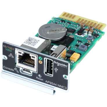 APC Network Management Card 3 (NMC3) for Easy UPS On-Line 1-Phase – Secure Remote Monitoring & Management