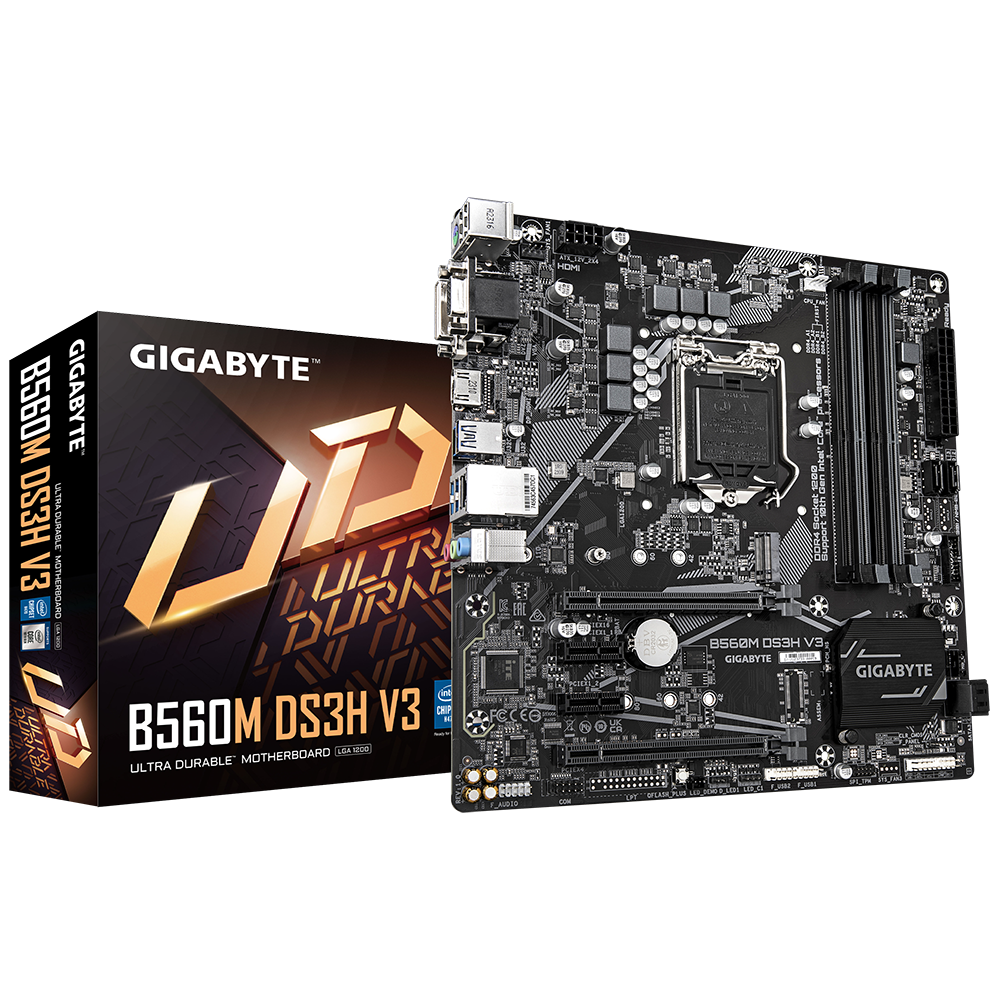 Gigabyte B560M DS3H V3 Motherboard
