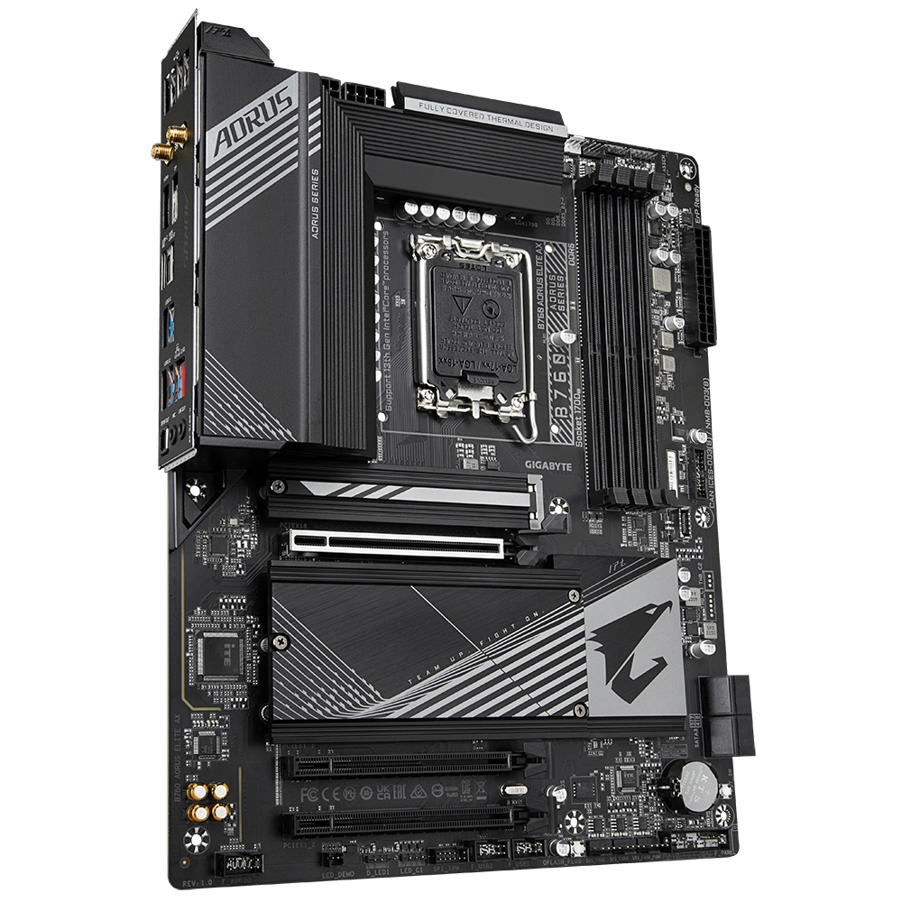 Gigabyte B760 DDR5 AORUS ELITE AX Motherboard - Zapnet.in