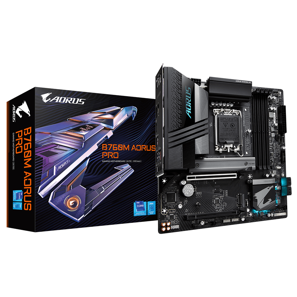 Gigabyte B760M AORUS PRO DDR5 Motherboard