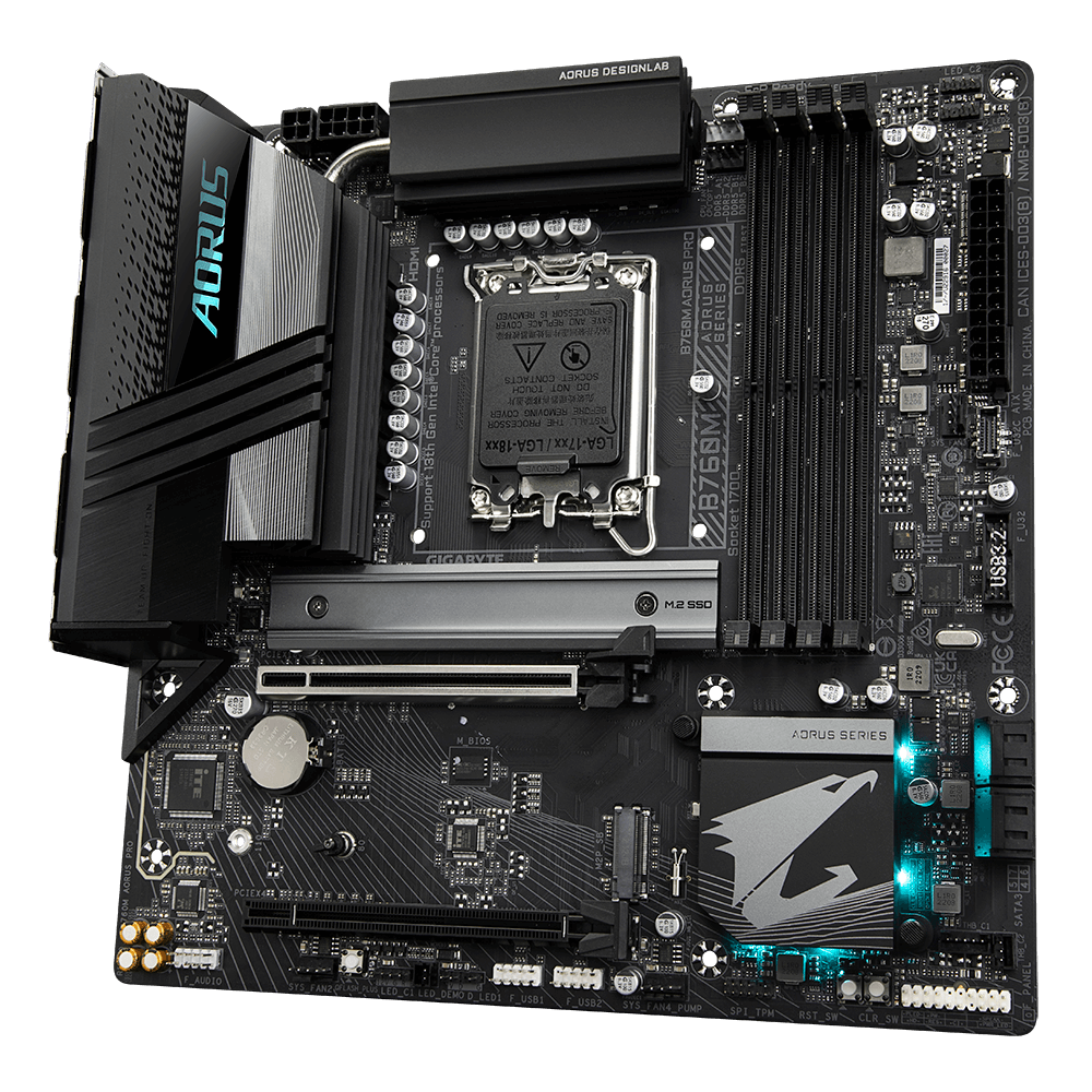 Gigabyte B760M AORUS PRO DDR5 Motherboard