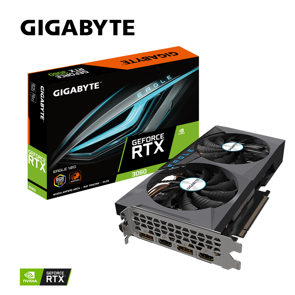 GIGABYTE GeForce RTX 3060 Gaming OC 12G (REV2.0) Graphics Card (GV-N3060GAMING OC-12GD) - Zapnet.in