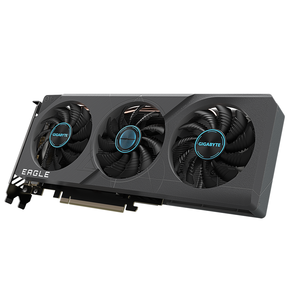 GIGABYTE Geforce RTX 4060 Eagle Oc 8G Graphics Card, 3X Windforce Fans, 8Gb 128-Bit Gddr6, Gv-N4060Eagle Oc-8Gd Video Card, pci_e_x16 - Zapnet.in