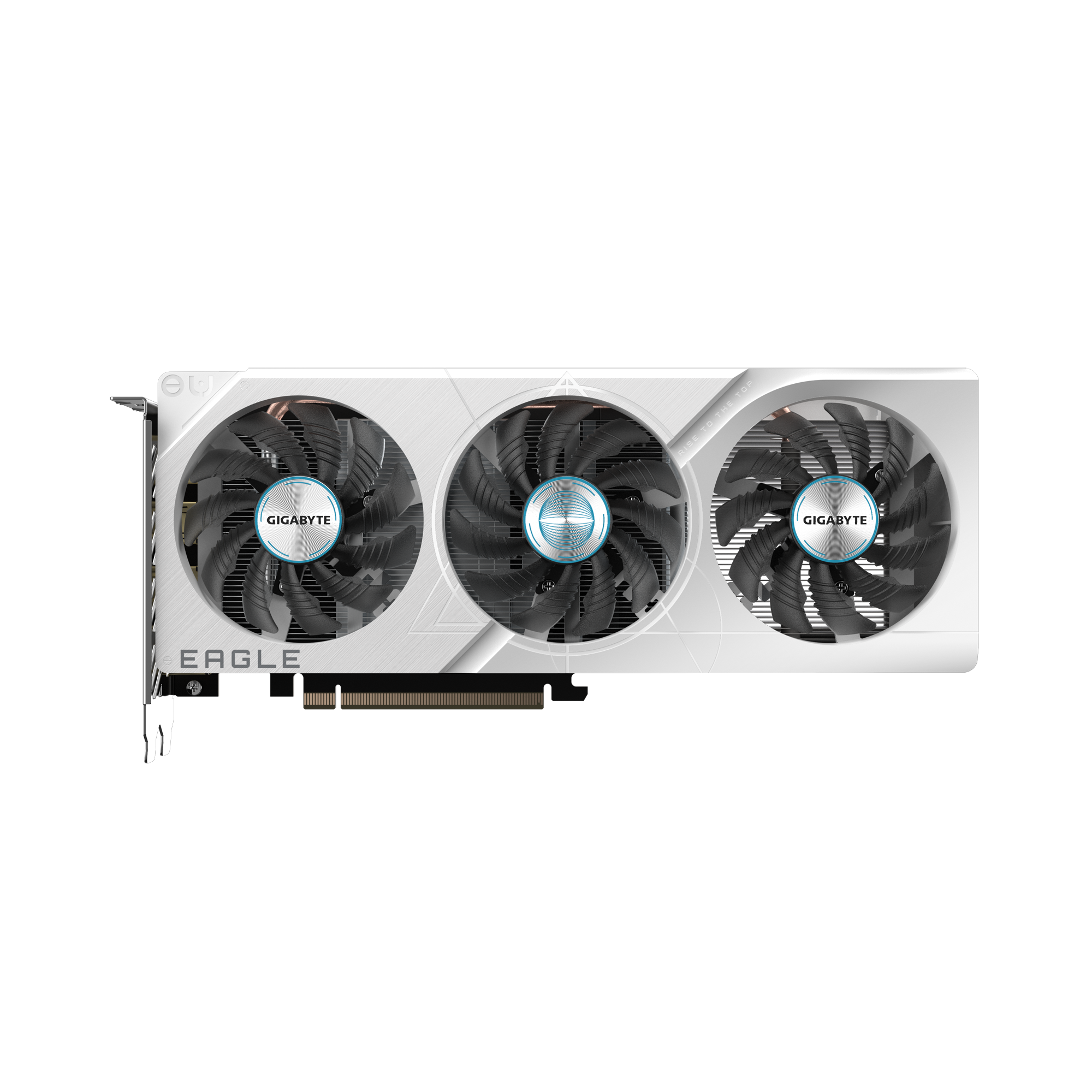 GIGABYTE GeForce RTX 4060 Eagle OC ICE 8G Graphics Card, 3X WINDFORCE Fans, 8GB 128-bit GDDR6, GV-N4060EAGLEOC ICE-8GD Video Card - Zapnet.in