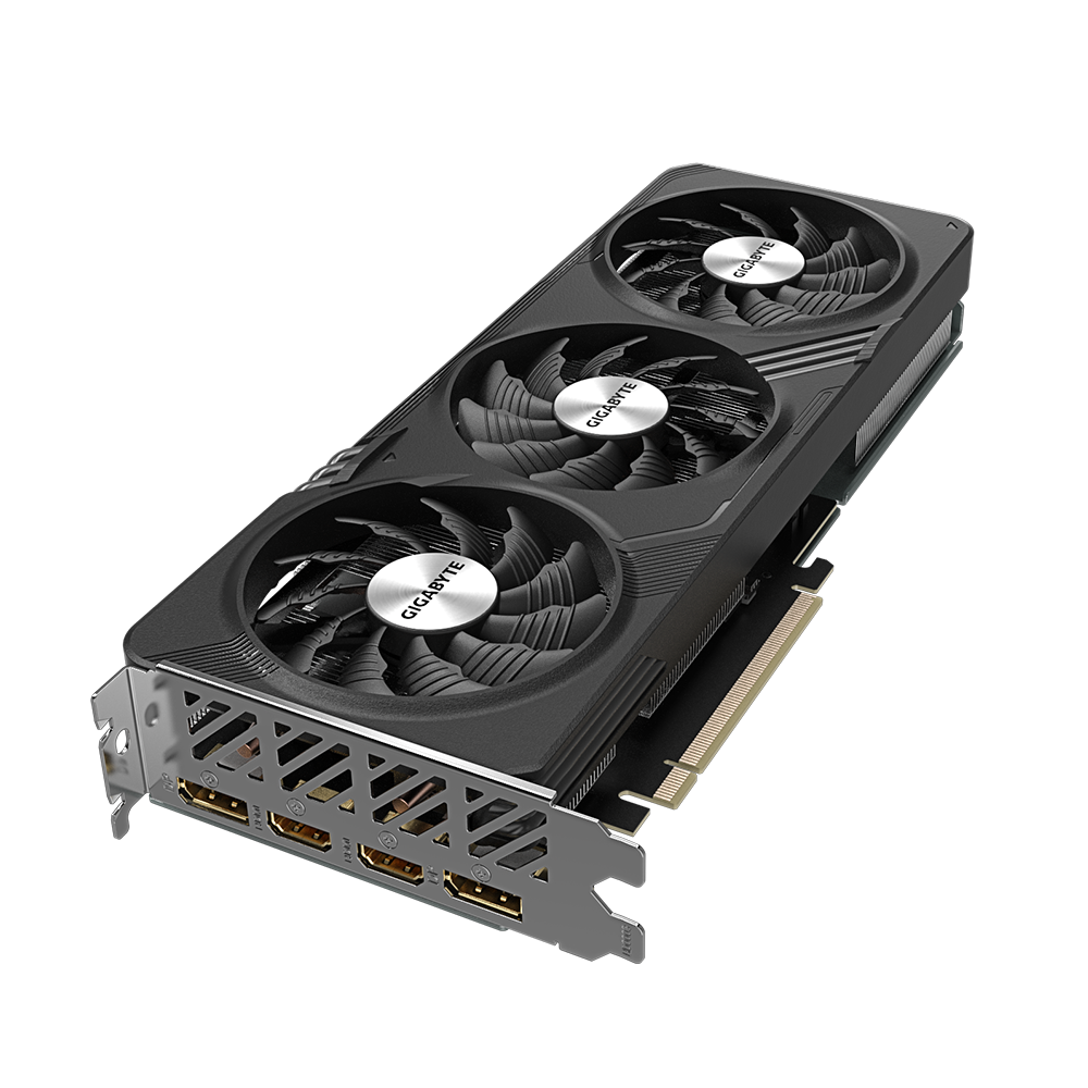 Gigabyte Ge Force RTX 4060 Gaming OC 8G Graphics Card, PCI_E 3X Wind Force Fans, 8GB 128-Bit GDDR6, GV-N4060GAMING OC-8GD Video Card - Zapnet.in