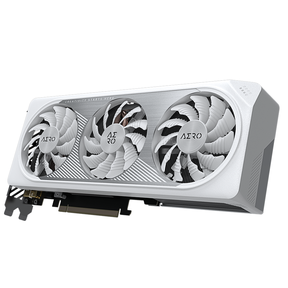 Gigabyte Geforce RTX 4060 Ti Aero Oc 8G Graphics Card, 3X Windforce Fans, 8Gb 128-Bit Gddr6, Gv-N406Taero Oc-8Gd Video Card - Pci_E_X16 - Zapnet.in