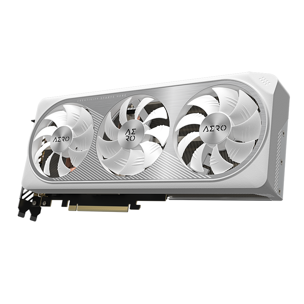 GIGABYTE Geforce RTX 4070 Aero Oc 12G Graphics Card (GV-N4070AERO OC-12GD / V2) - Zapnet.in