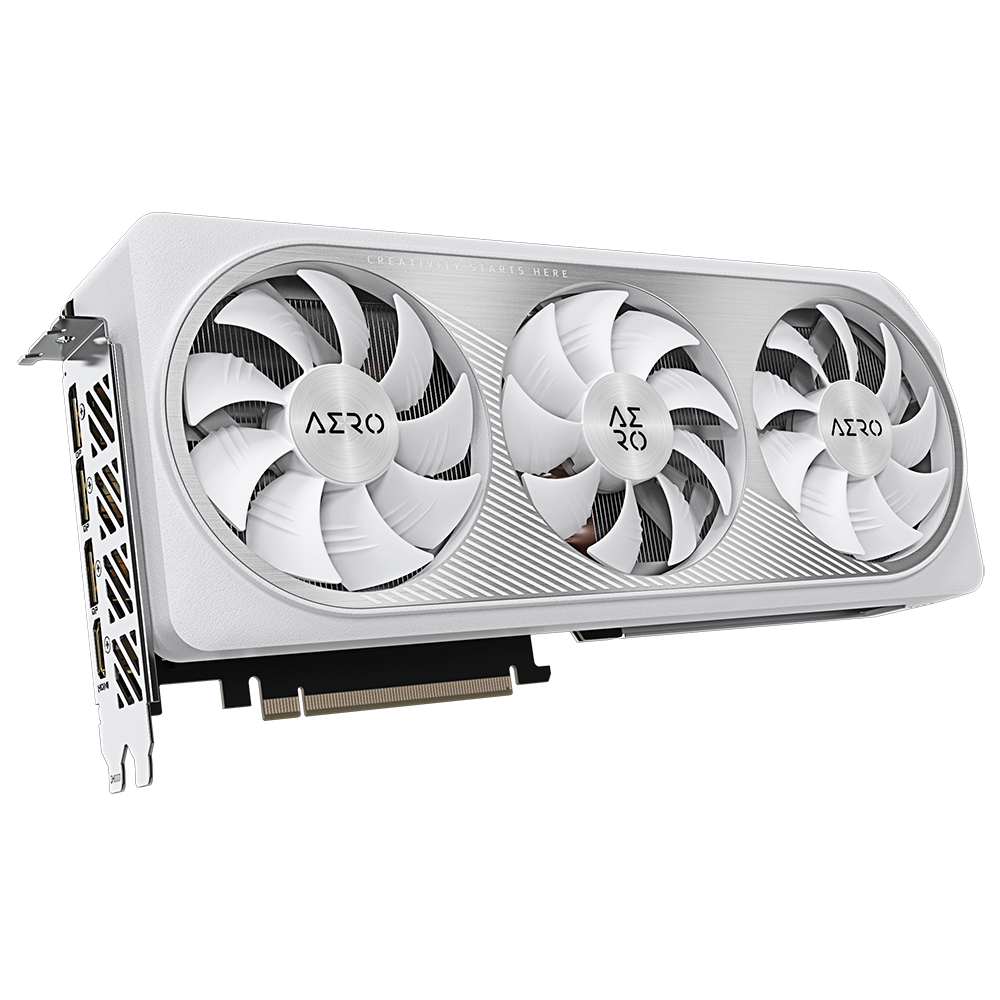 Gigabyte GeForce RTX™ 4070 SUPER AERO OC 12G (GV-N407SAERO OC-12GD) - Zapnet.in