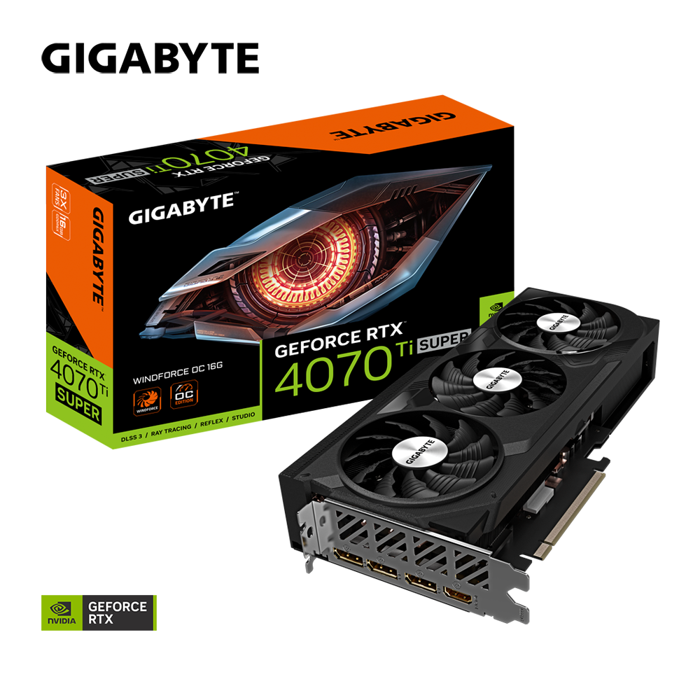 Gigabyte GeForce RTX™ 4070 Ti SUPER WINDFORCE MAX OC 16G Key Features Specification Support Gallery Buy - Zapnet.in
