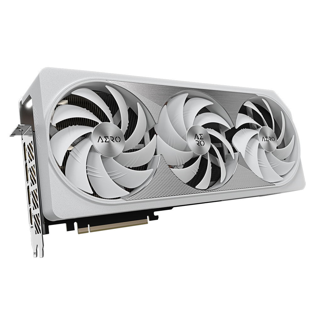 GIGABYTE GeForce RTX 4080 Super AERO OC 16G Graphics Card, 3X WINDFORCE Fans, 16GB 256-bit GDDR6X, GV-N408SAERO OC-16GD Video Card - Zapnet.in