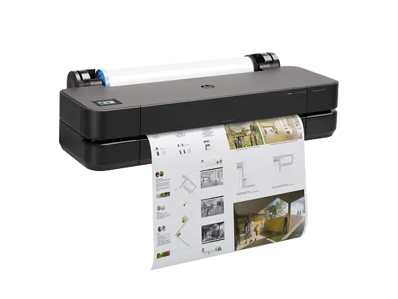 HP DesignJet T230 Large Format Compact Wireless Plotter Printer - 24", with Mobile Printing (5HB07A) - Zapnet.in