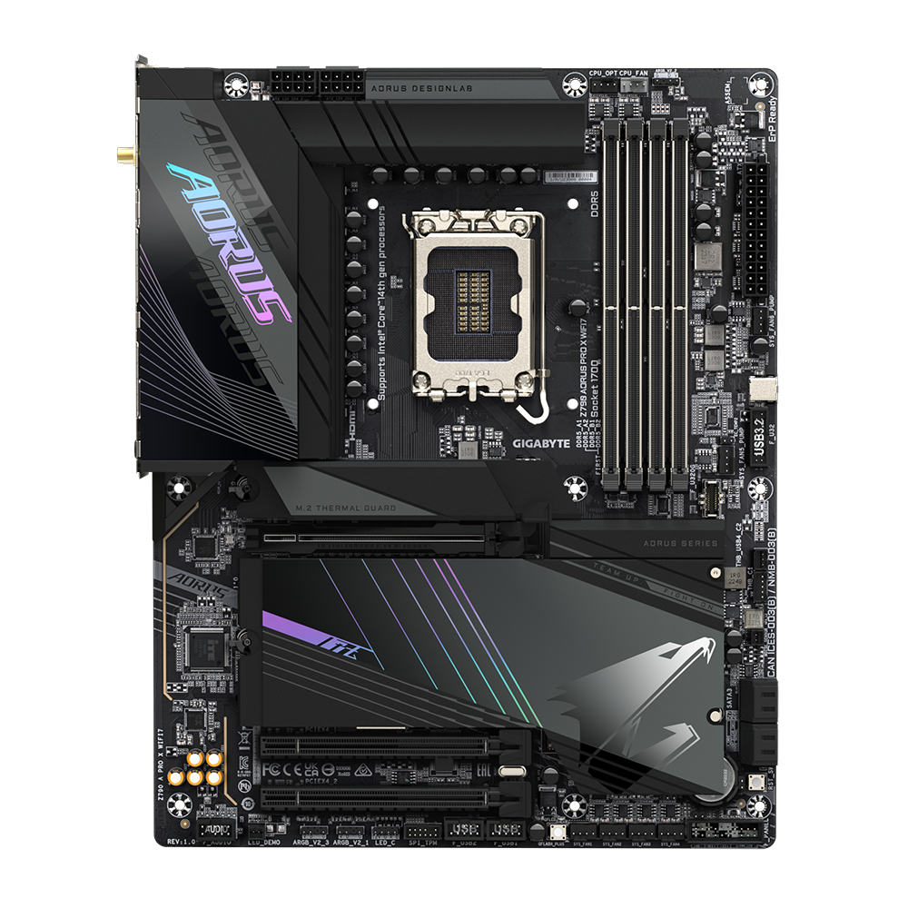 GIGABYTE ATX DDR5 Z790 A Pro X Wi-Fi7 Motherboard