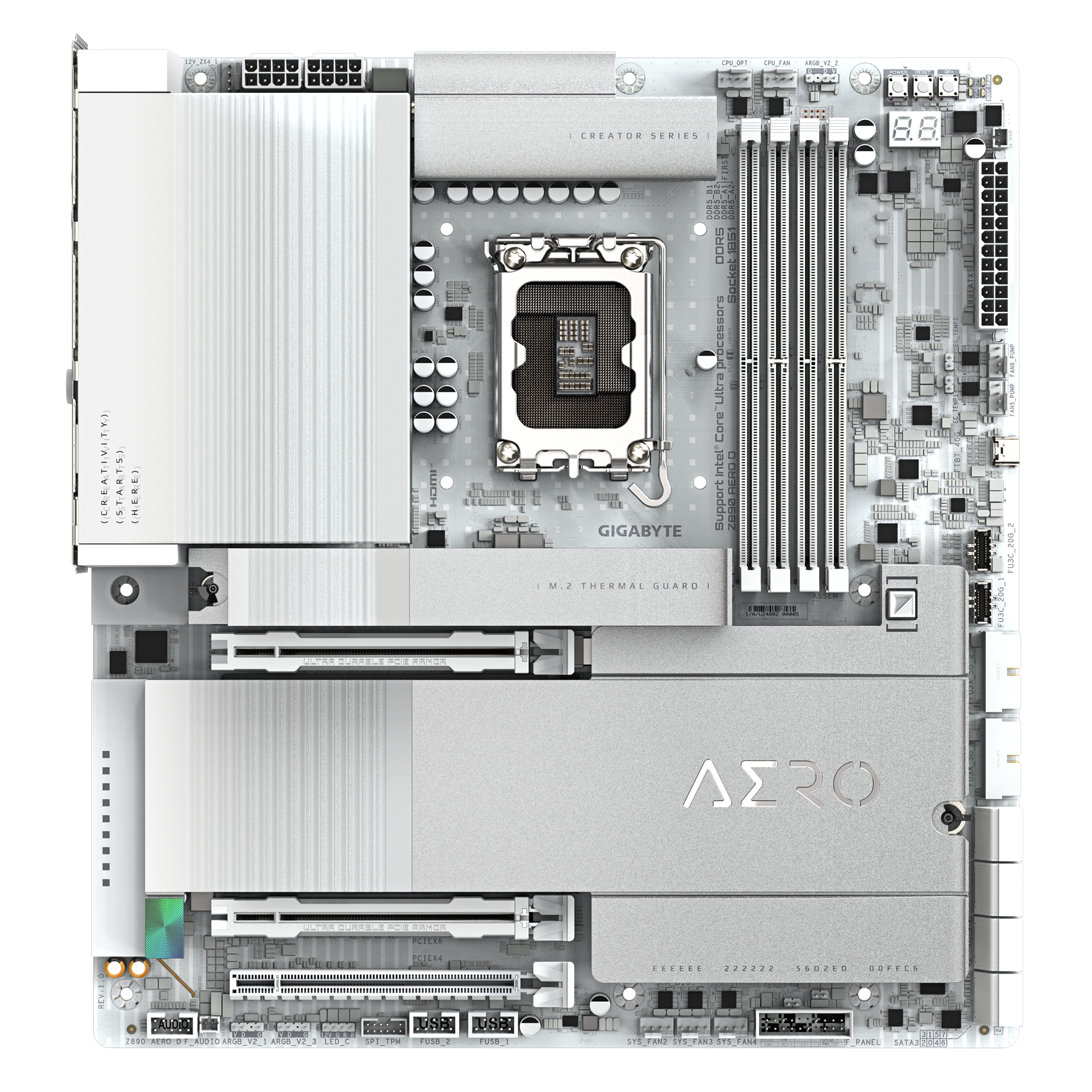 Gigabyte Z890 AERO D LGA1851 ATX Motherboard - Zapnet.in