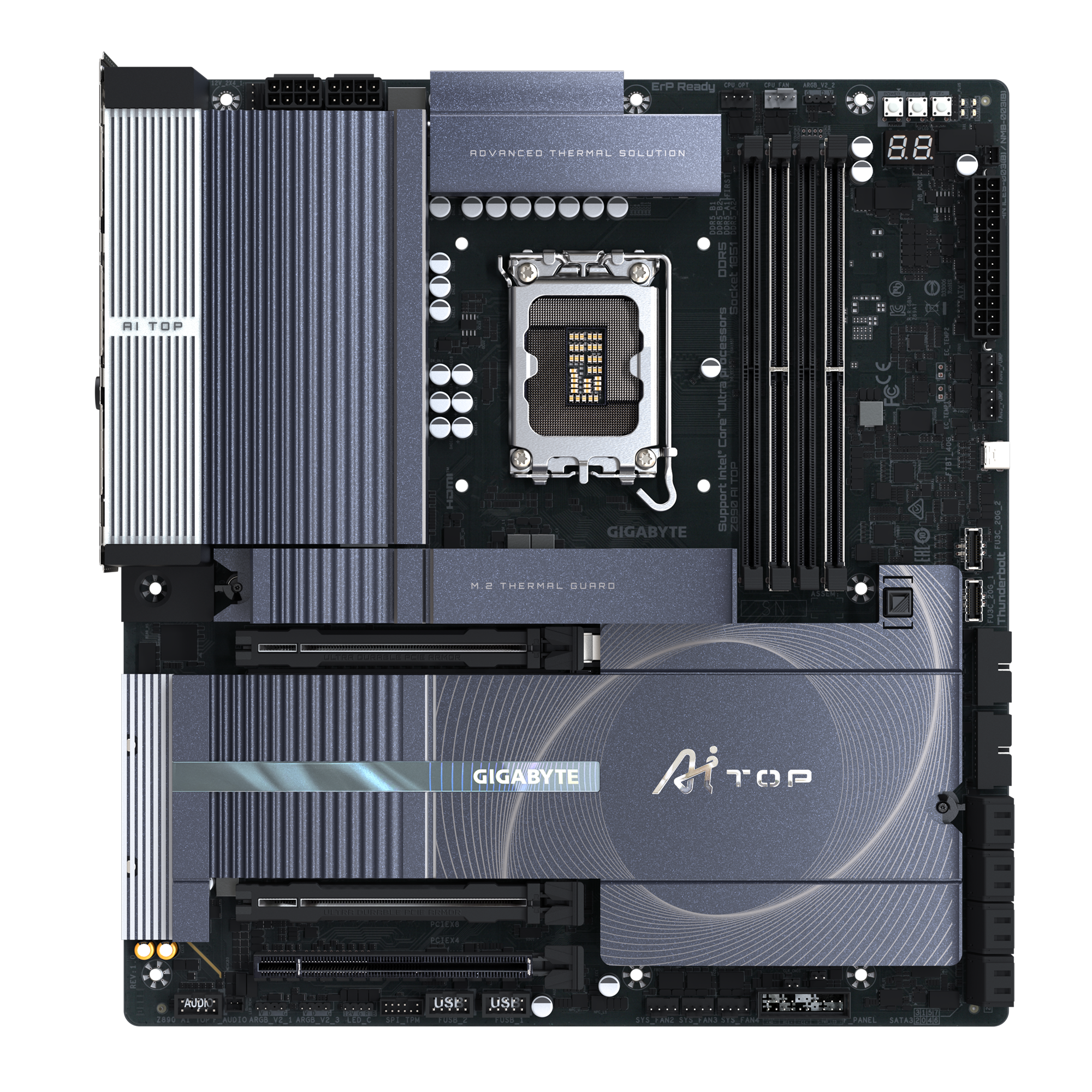 Gigabyte Z890 AI TOP LGA1851 E-ATX Motherboard - Zapnet.in