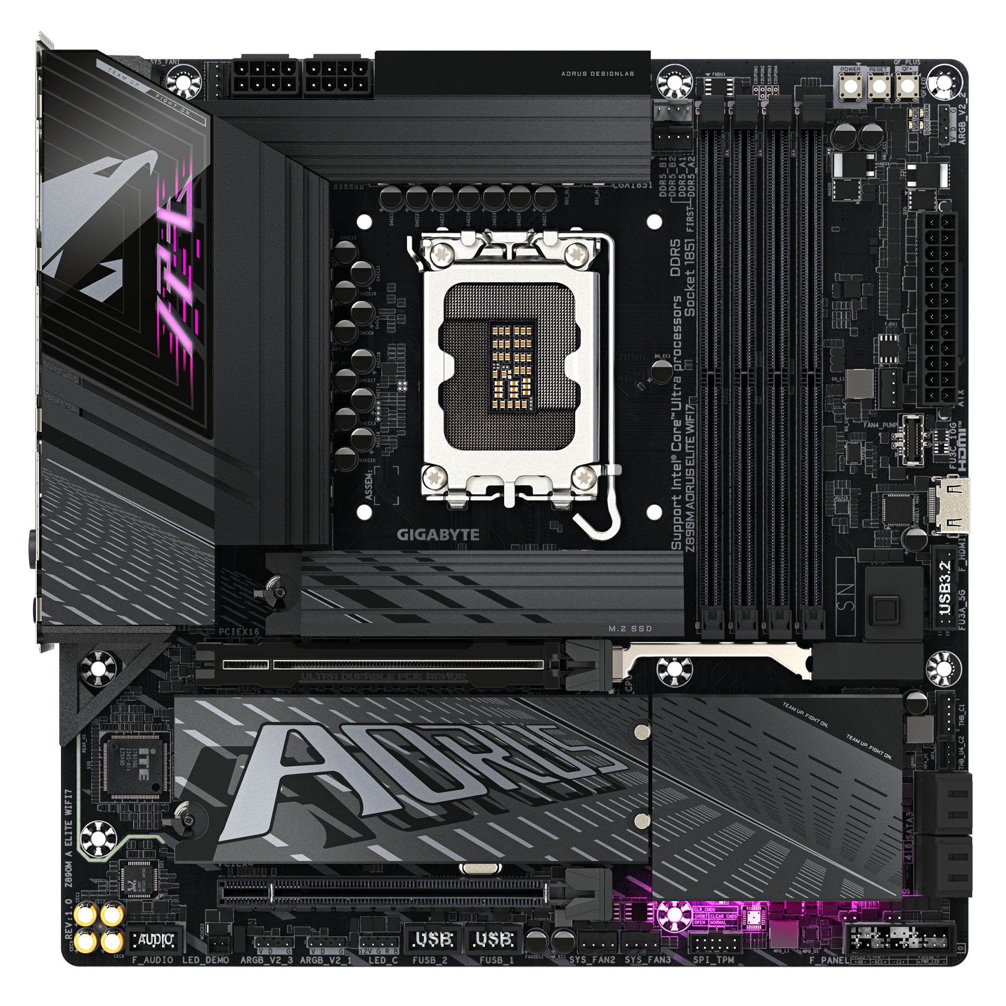 Gigabyte Z890M Aorus Elite WIFI7 Motherboard - Zapnet.in