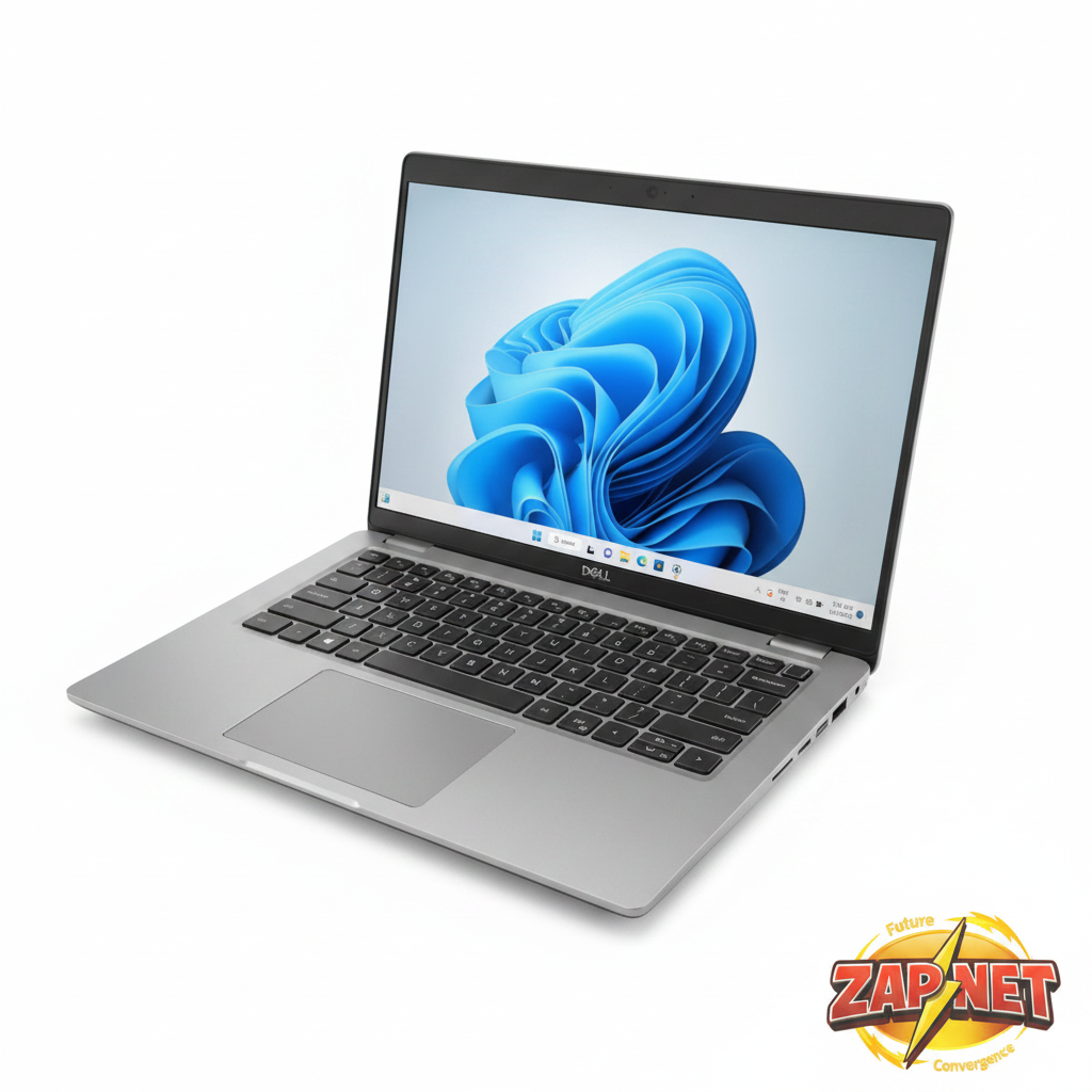 Dell Latitude E5420 3/4 View with Zapnet Logo