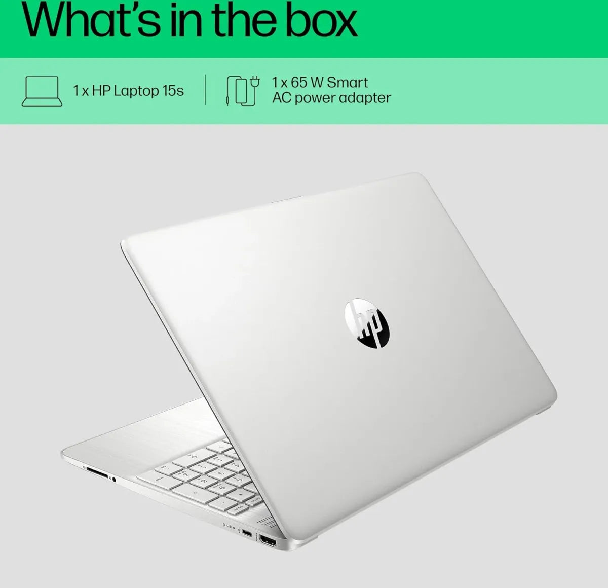 HP 15s-eq2304au Laptop (AMD Ryzen 5 5500U/ 8GB/ 512GB SSD/ Win11 Home) - Zapnet.in