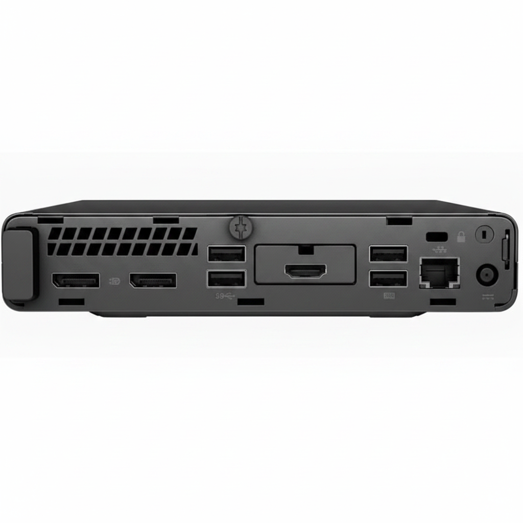 HP ProDesk 400 G4 Mini Rear