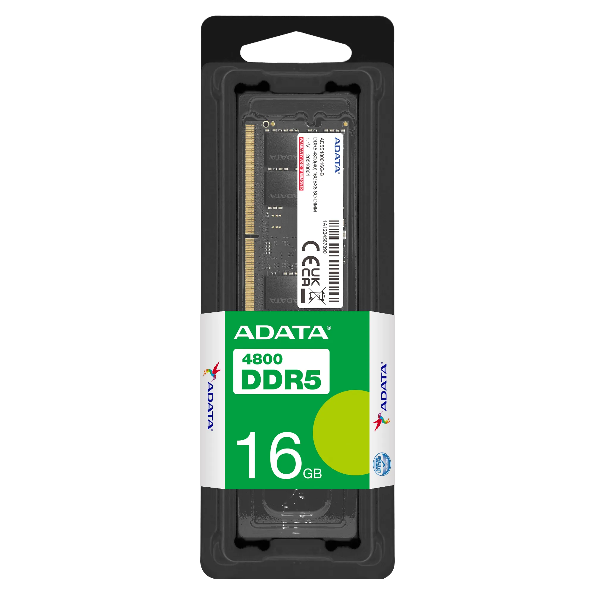 Adata 8GB DDR5 5600MHz Laptop SODIMM