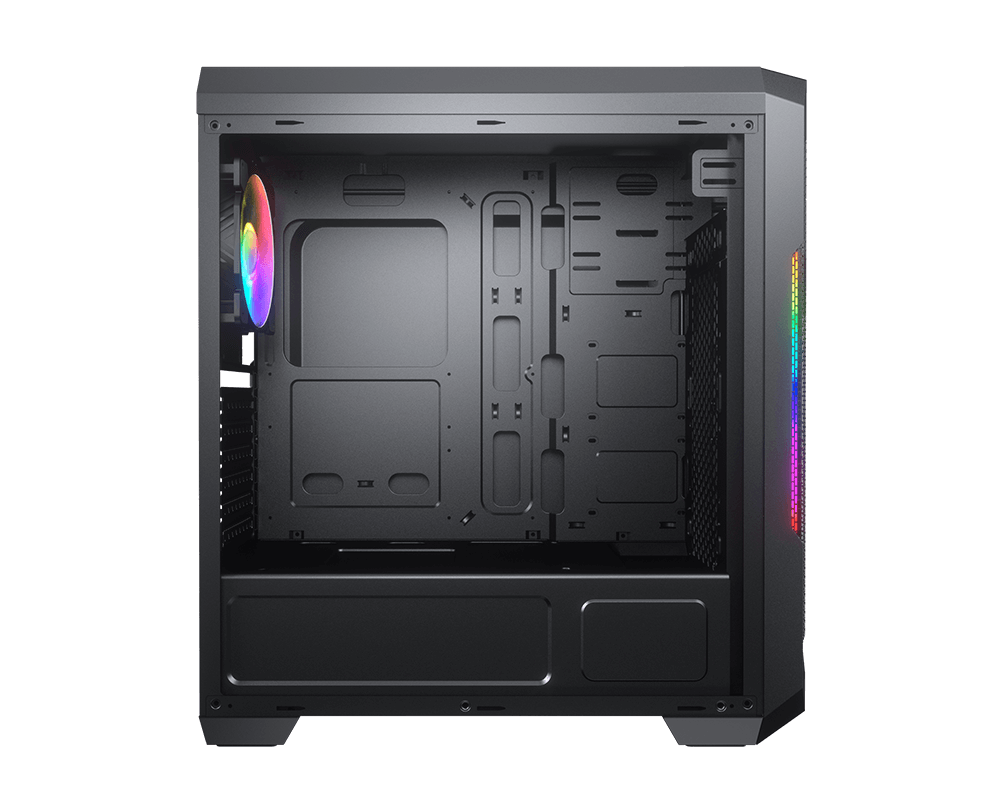 Cougar MX331-T Gaming Mid Tower ARGB Tempered Glass Side Panel - Zapnet.in