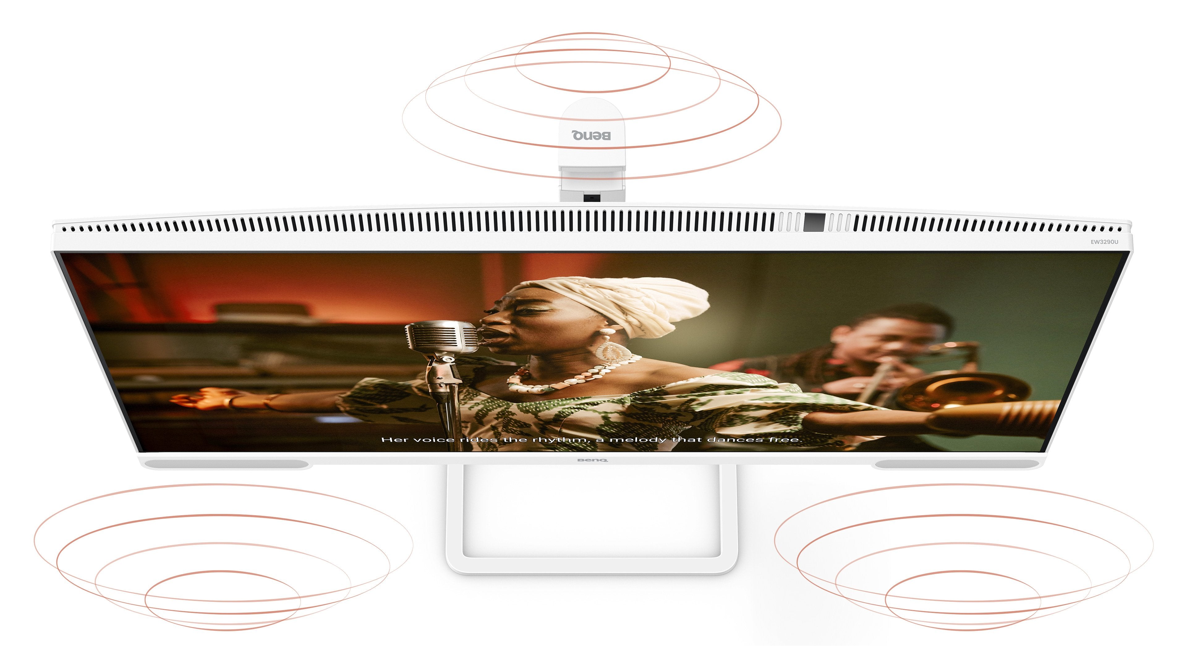 BenQ EW3290U treVolo speakers