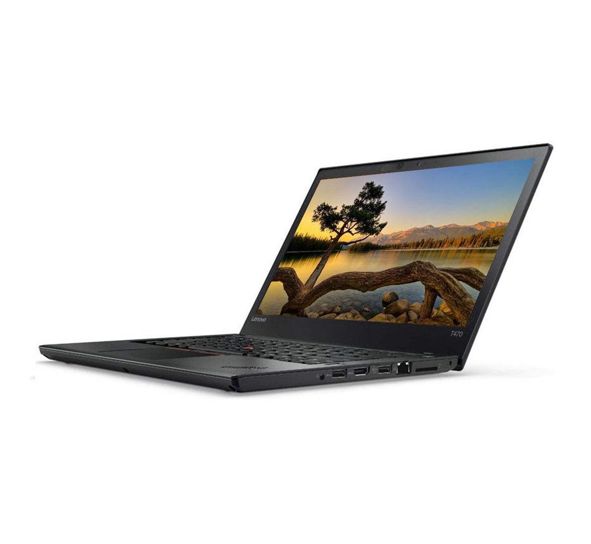 Lenovo ThinkPad T470 Business Laptop, Intel Core i7-7th Gen CPU, 8GB RAM, 256GB SSD, 14 inch Display, DOS - Zapnet.in