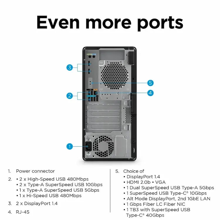 HP Z2 G9 Tower Workstation 7H6A7PA - Zapnet.in