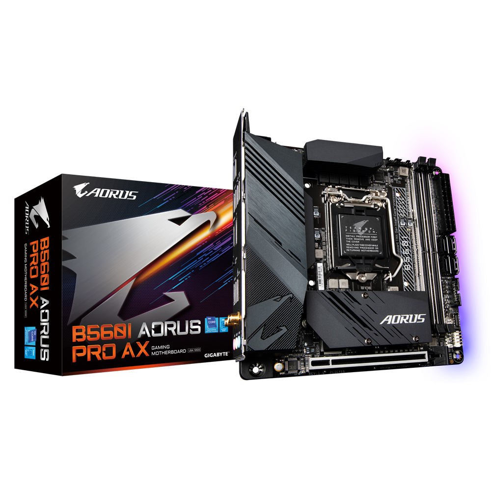 Gigabyte B560I AORUS PRO AX DDR4 Motherboard - Zapnet.in