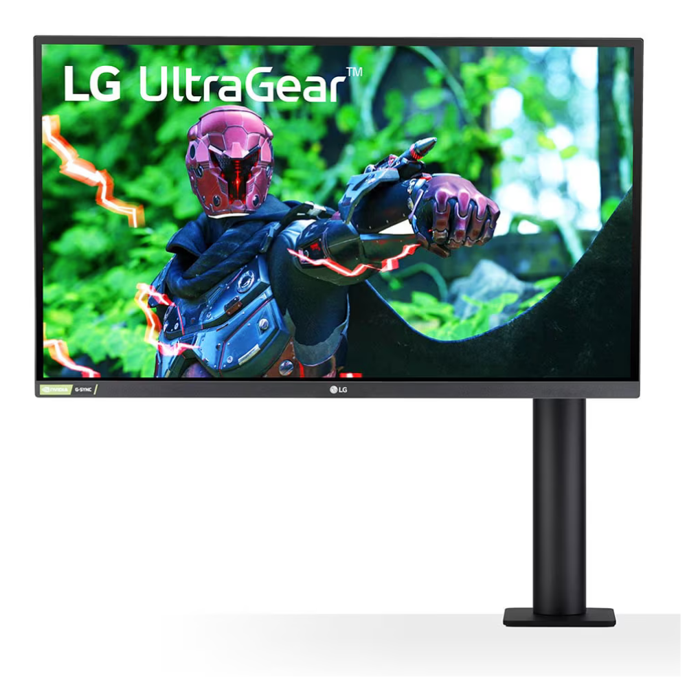 LG Ultragear - 27GN880 QHD Nano IPS 27 Inch (68.5 Cm) 2560 X 1440 Pixels, Ergonomic Stand Nvidia G-Sync Compatible 144 Hz, 1Ms, HDR 10, Hdmi, Gaming Monitor - Zapnet.in