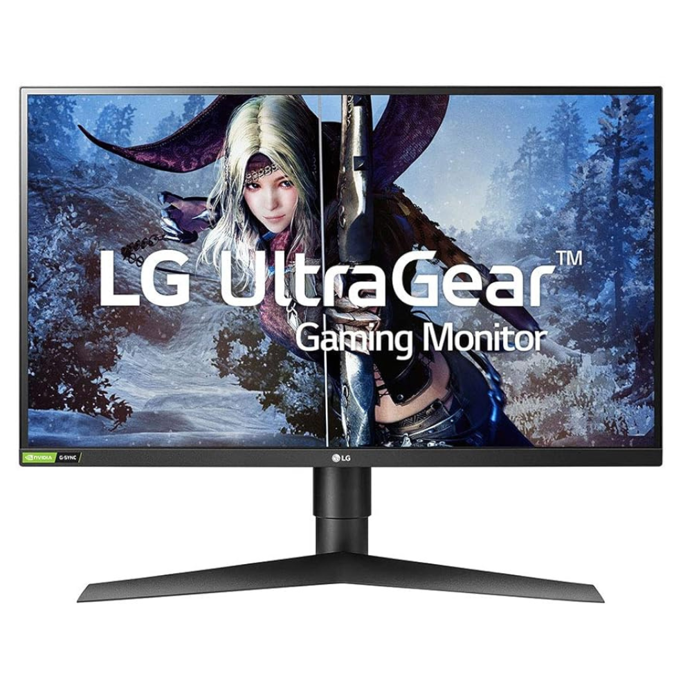 LG 27GL850 27" (69CM) Ultragear™ QHD Monitor LCD 2560 X 1440 Pixels Nano IPS - True 1 Ms, 144 Hz, G-Sync Compatible, HDR 10, HDMI X 2,DP, Height Adjust & Pivot Stand - Zapnet.in