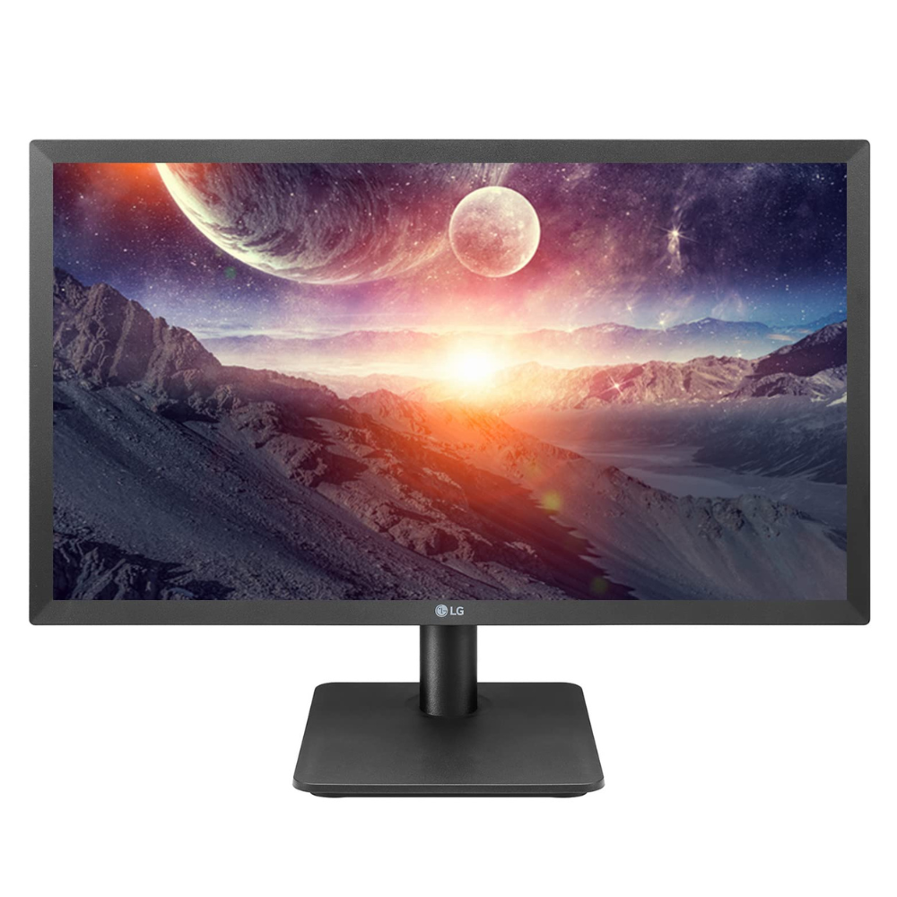 LG 22MP410- W Full HD 21.5 Inches (54.5 cm) 1920 X 1080 Pixels, Wide Angle VA LCD Monitor - AMD Freesync, 75 Hz, with VGA, HDMI, Audio Out Ports - Zapnet.in