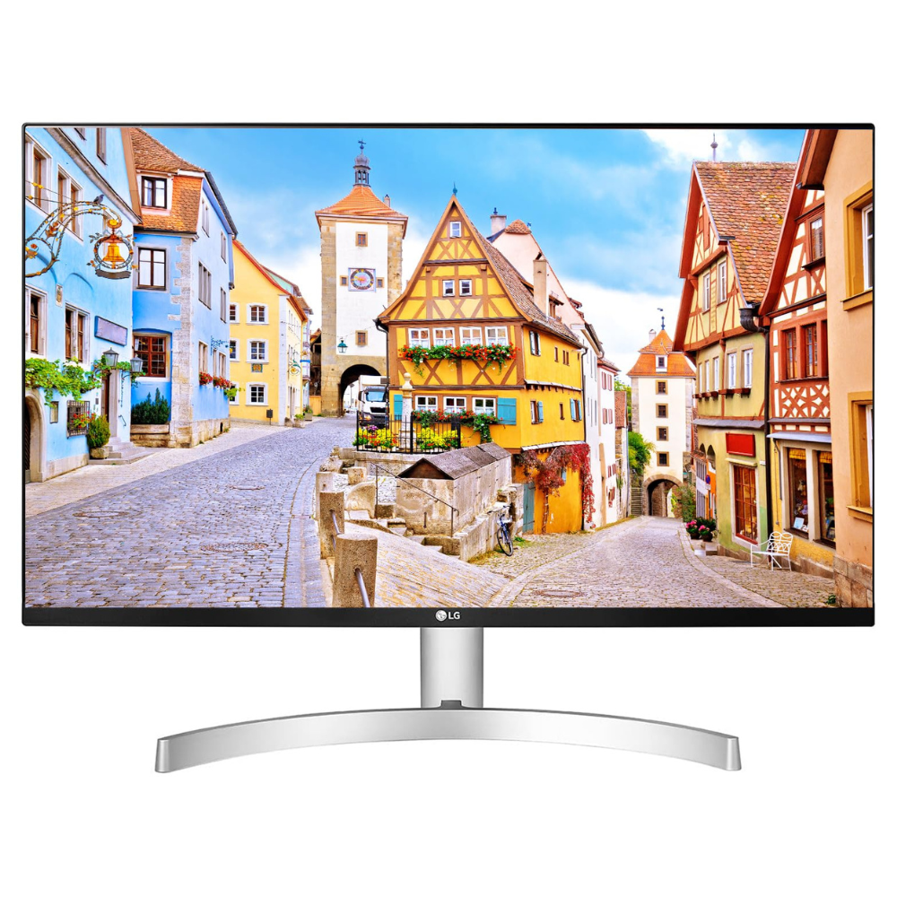 LG Electronics 27Ml600 Full Hd 27 Inch(69 Cm) LCD 1920 X 1080 Pixels IPS Monitor 3 Side Borderless Design with Inbuilt Speaker,Dual Hdmi&Vga Port-Reader Mode&Flicker Free Screen - Zapnet.in