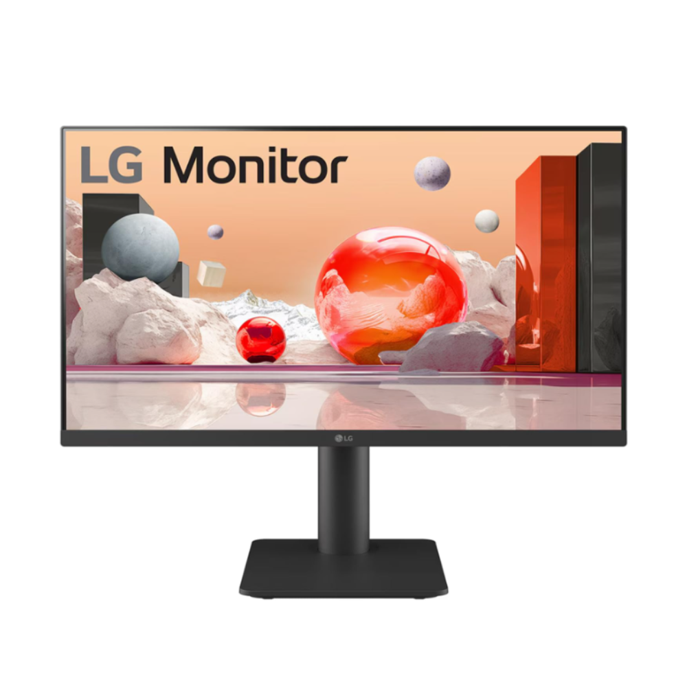 LG 25MS500 24.5 Inch, IPS FHD Monitor 1920 x 1080, 100Hz, NTSC 72%(CIE1931), Black Stabilizer, Virtual Borderless, Flicker Safe, Reader Mode, OnScreen Control,Tilt, HDMI X 2, Headphone Out - Zapnet.in