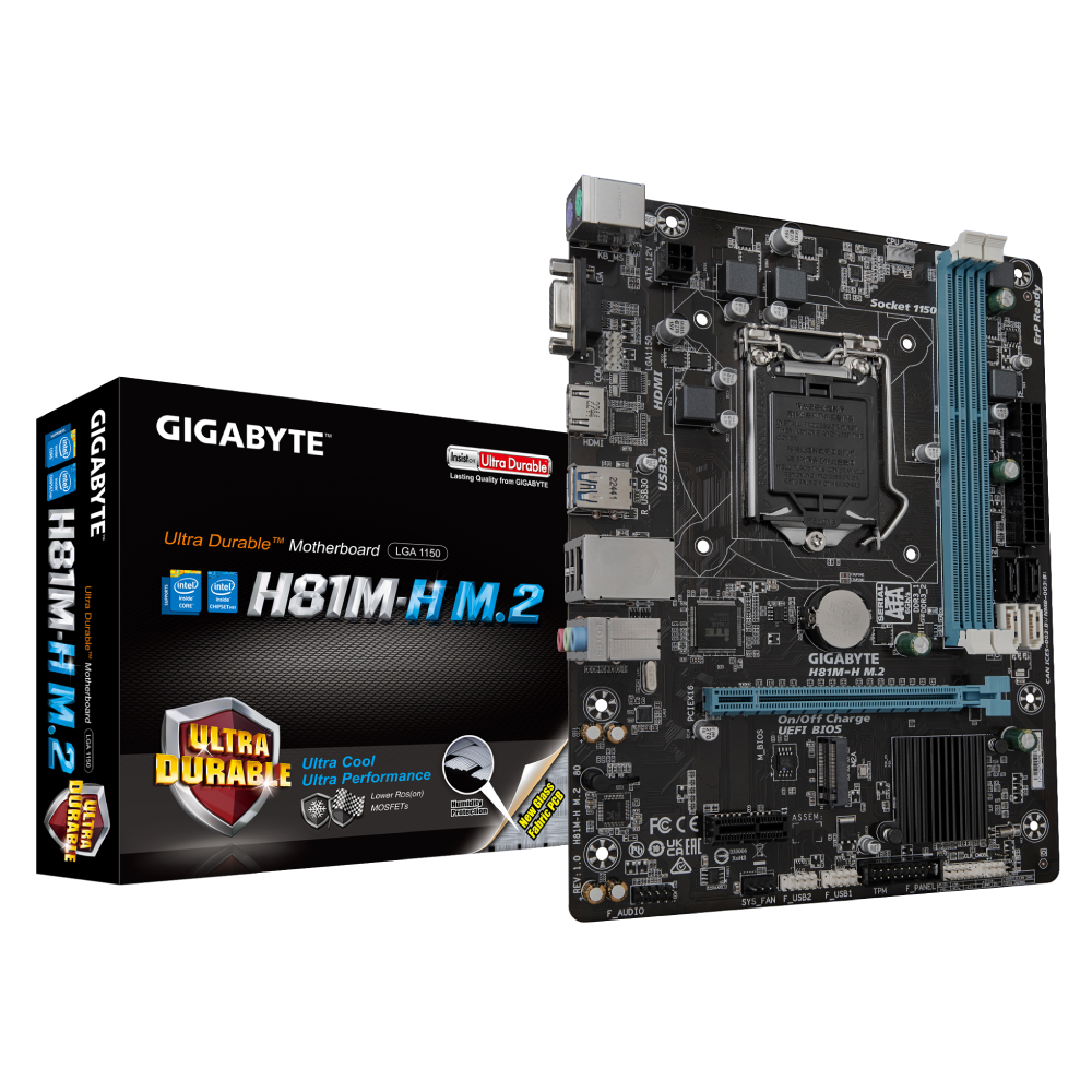 Gigabyte H81M-H M.2 (rev. 1.0) DDR3 Motherboard - Zapnet.in