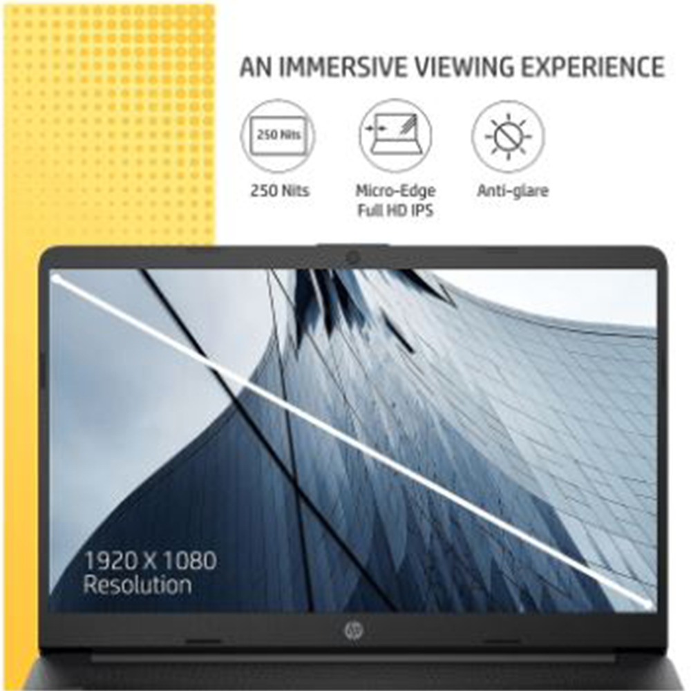 HP Laptop 15.6inch HD, Intel Celeron N4500, 8GB RAM, 512GB SSD (15s-fq3066TU) - Zapnet.in