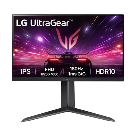 LG UltraGear 24GS65F Gaming Monitor front view