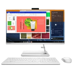 LENOVO IdeaCentre AIO 3 27IAP7 Intel® Core™ i5-12450H,12th Gen, 16GB DDR4, 512GB SSD (Win 11, Office 21, White, 8.82 kg) 27" FHD (1920x1080) IPS 250nits Anti-glare,Calliope Wireless Keyboard,Calliope Wireless Mouse, AIO F0GJ00F5IN