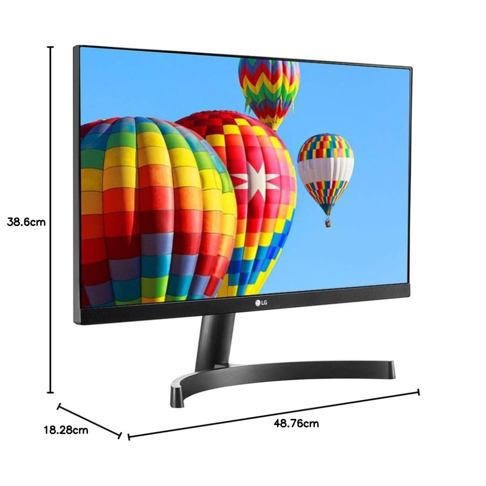 LG Electronics - 22Mk600M, 21.5 Inch (54.61 Cm) Full Hd 1920 X 1080 Pixels Slim IPS Panel LCD Monitor, Hdmi X 2 & Vga Port, 56-75 Hz Refresh Rate & AMD Freesync - Zapnet.in