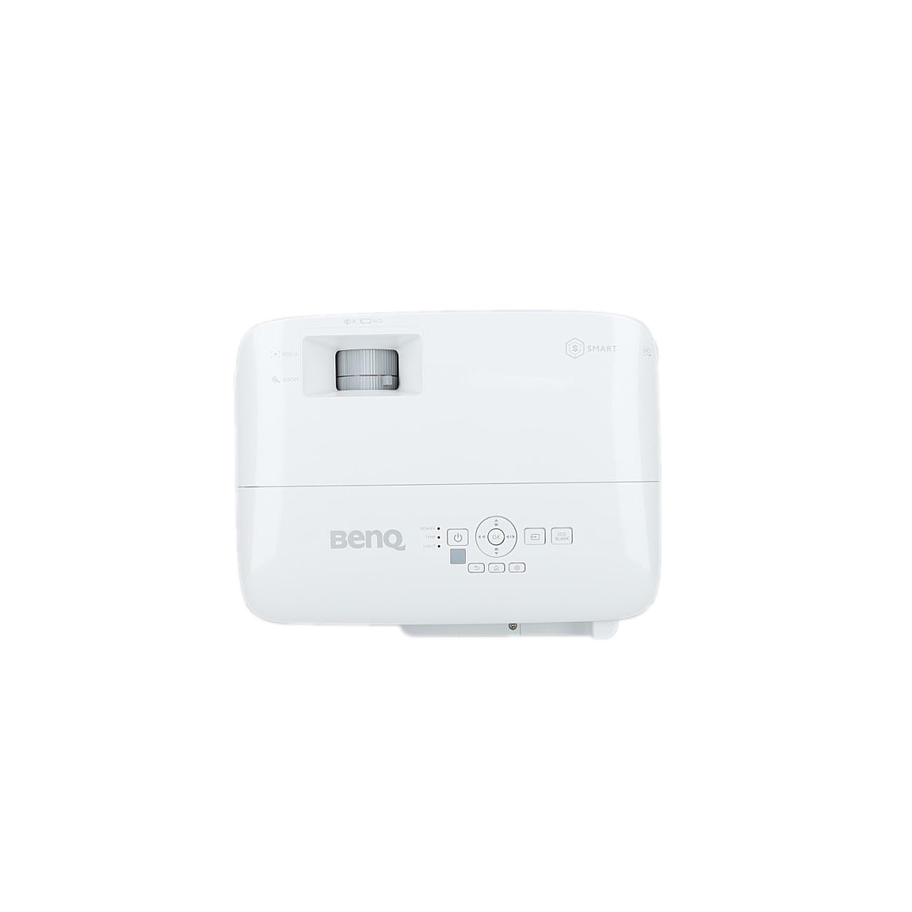 Benq Ew600 Wxga Wireless Android Smart Projector for Meeting Room, Dlp, 3600 Lumens, USB Reader, Pc-Free, Built-in Business Apps - White