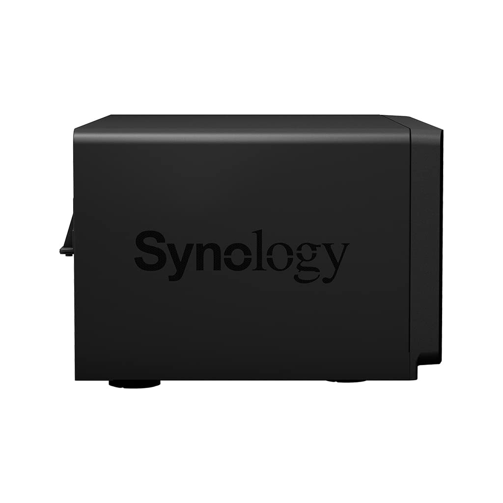 Synology DS1821+ 8-Bay Diskstation NAS (AMD Ryzen V1500B Quad-Core 2,2 GHz 4 GB DDR4 ECC SODIMM 4 x 1 GbE RJ-45 LAN-Port) 64TB Bundle with 8X 8TB Seagate IronWolf