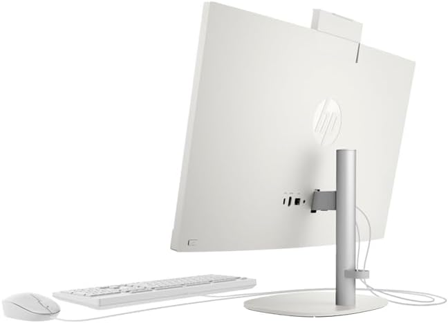 HP ProOne 240 G10 All-in-one PC, 23.8", Intel® Core™ I7–1355U, 8GB RAM, 512GB SSD, FHD, (Without Windows) DOS, White, 936U9EA - Zapnet.in