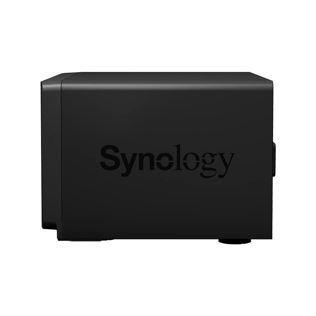 Synology DS1821+ 8-Bay Diskstation NAS (AMD Ryzen V1500B Quad-Core 2,2 GHz 4 GB DDR4 ECC SODIMM 4 x 1 GbE RJ-45 LAN-Port) 64TB Bundle with 8X 8TB Seagate IronWolf