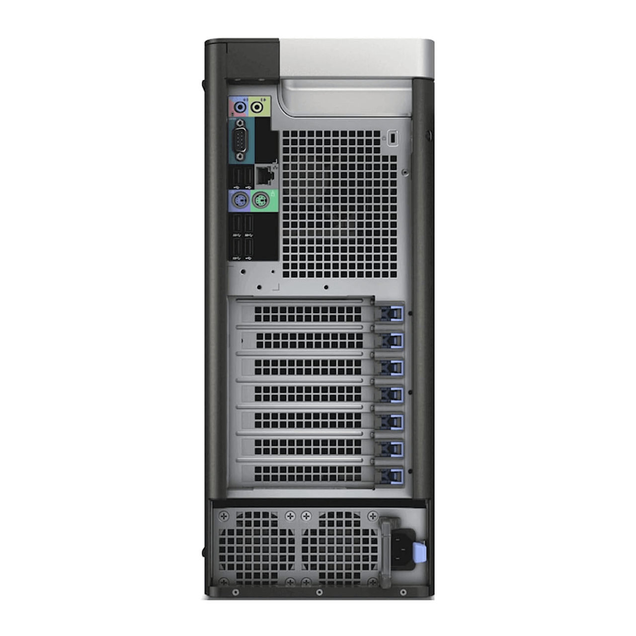 Dell Precision T5810 Tower Workstation - rear/ports view