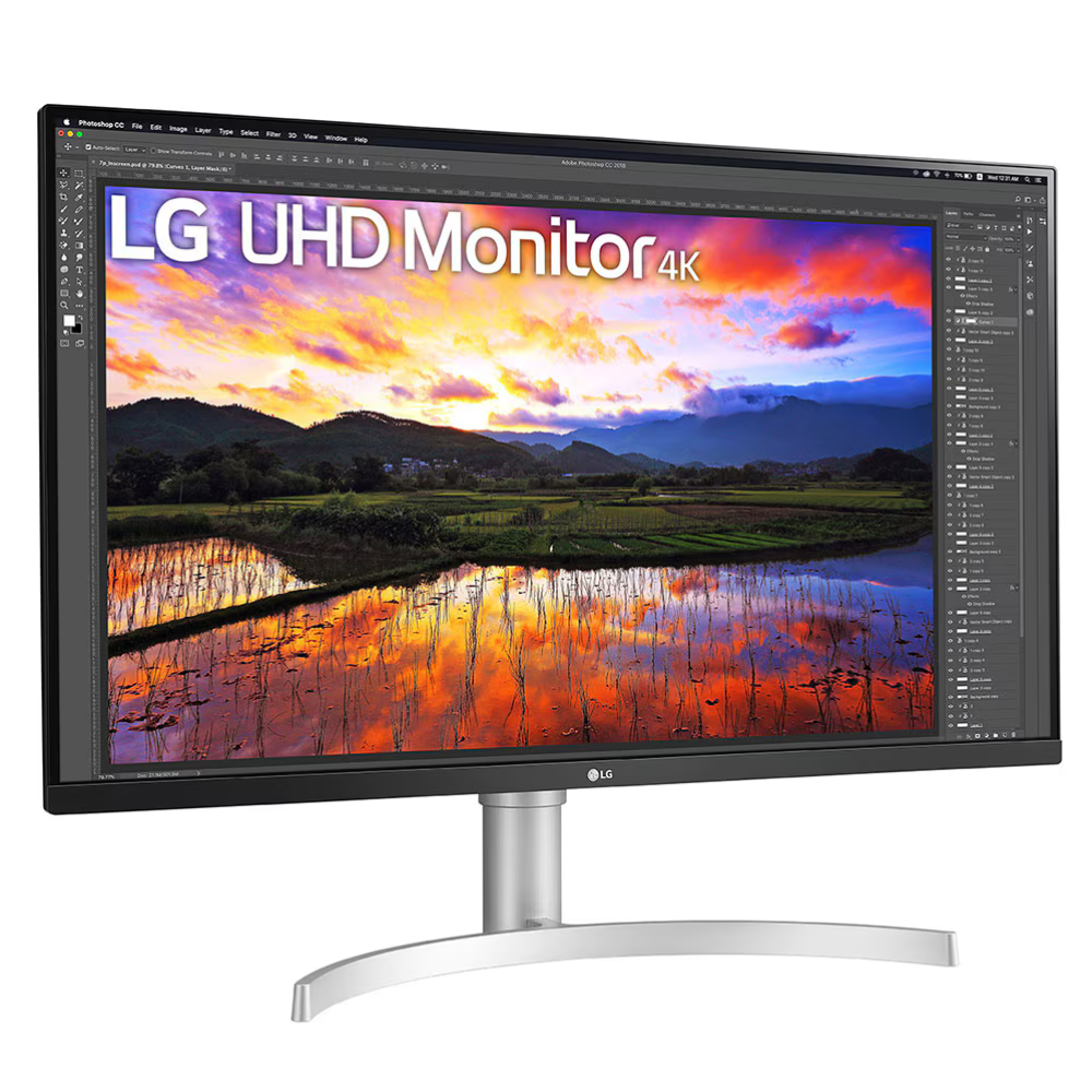 LG 32UN650-W 80 cm (31.5 Inches) UHD 4K (3840x2160) Pixels IPS Display Monitor - HDR 10, AMD Free sync, DCI-P3 95%, Speaker (5W x 2 | 2.0ch), Flicker Safe, Reader Mode, HDMI, DisplayPort - Zapnet.in