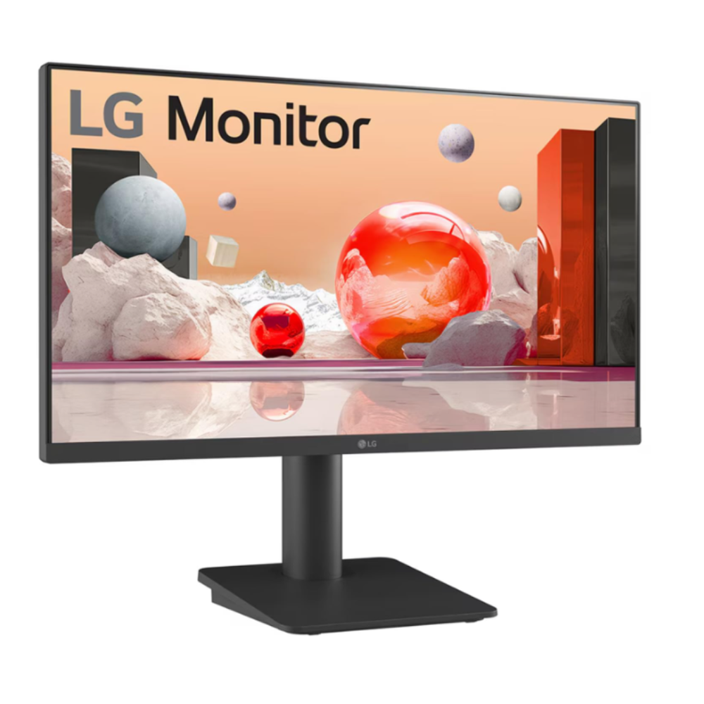 LG 25MS500 24.5 Inch, IPS FHD Monitor 1920 x 1080, 100Hz, NTSC 72%(CIE1931), Black Stabilizer, Virtual Borderless, Flicker Safe, Reader Mode, OnScreen Control,Tilt, HDMI X 2, Headphone Out - Zapnet.in