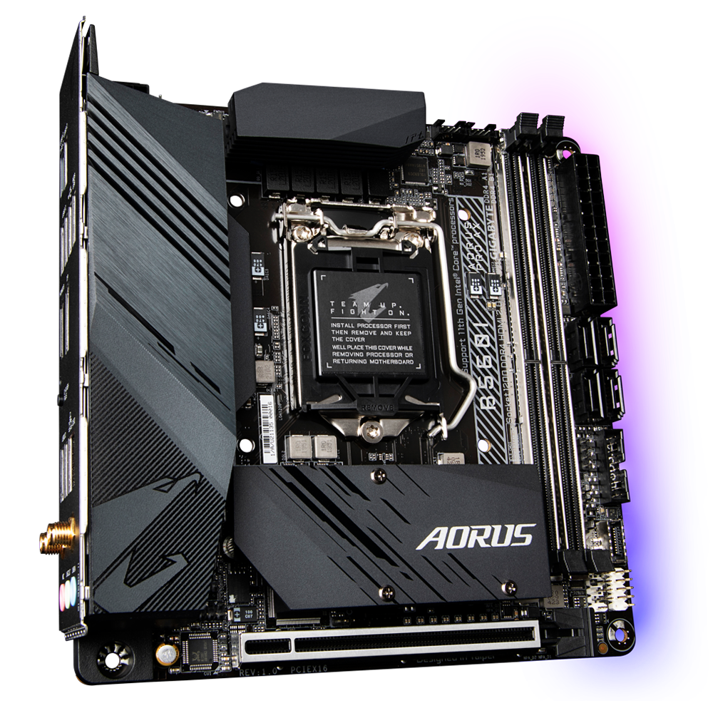 Gigabyte B560I AORUS PRO AX DDR4 Motherboard - Zapnet.in