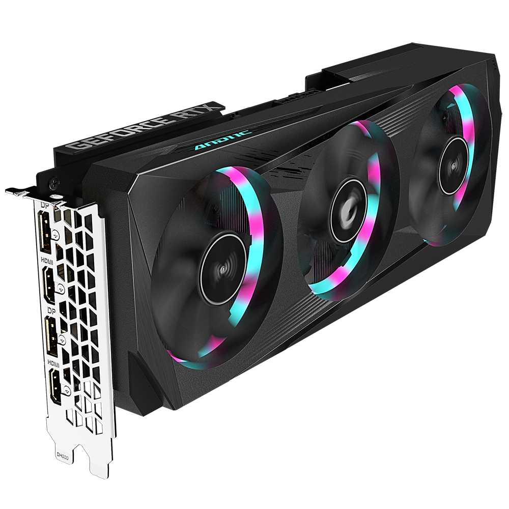 GIGABYTE AORUS GeForce RTX 3060 Ti pci_e_x16 Elite 8G (REV2.0) Graphics Card, 3X WINDFORCE Fans, LHR, 8GB 256-bit GDDR6, GV-N306TAORUS E-8GD REV2.0 Video Card - Zapnet.in