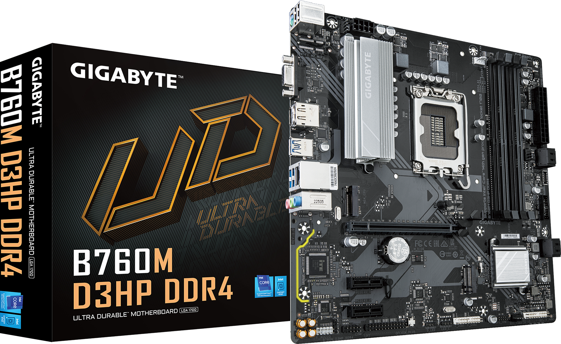 GIGABYTE B760M D3HP DDR4 motherboard