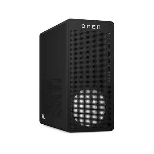 HP OMEN 16L Gaming Desktop TG03-0012 (Intel Core i7-14700F, 32GB RAM, 2TB SSD, NVIDIA GeForce RTX 5060 8GB)