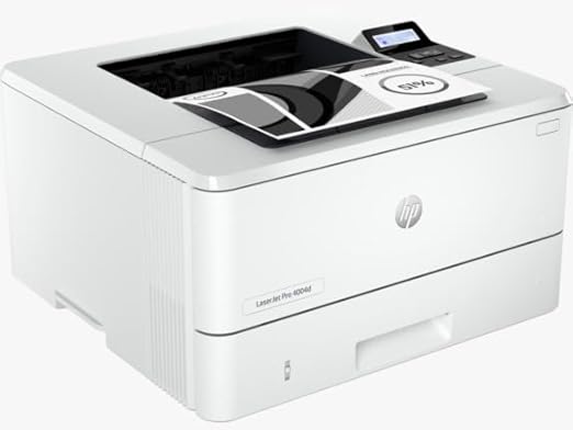 HP Laserjet Pro 4004D Wired Monochrome, Colour Laser Printers,White - Zapnet.in